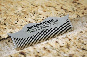 MR BEARD FAMILY - Pettine in acciaio 